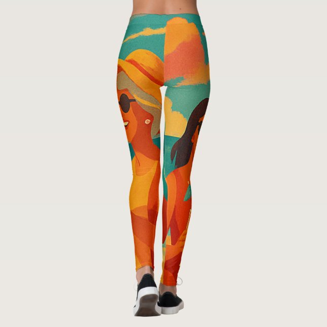 Semester är leggings (Baksida)
