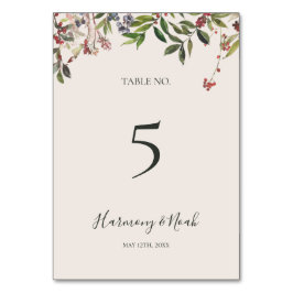 Semester Chic Botanisk | Champagne Bordskort