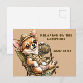 Semester Chihuahua Djungel Äventyr Helg Vykort