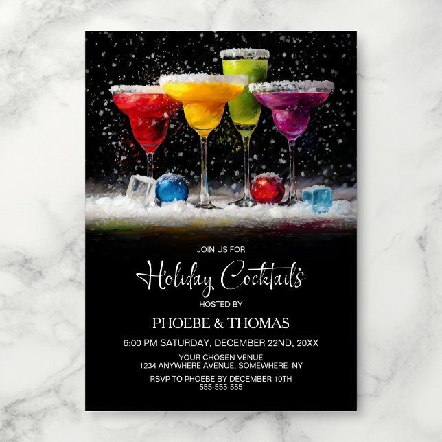 Semester Cocktailparty Inbjudningar (Skapare uppladdad)
