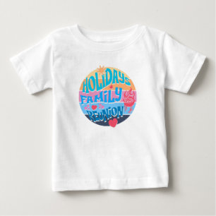 Semester Familjeåterträff Sommar Grillfest Retro S T Shirt