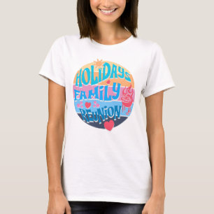 Semester Familjeåterträff Sommar Grillfest Retro S T Shirt