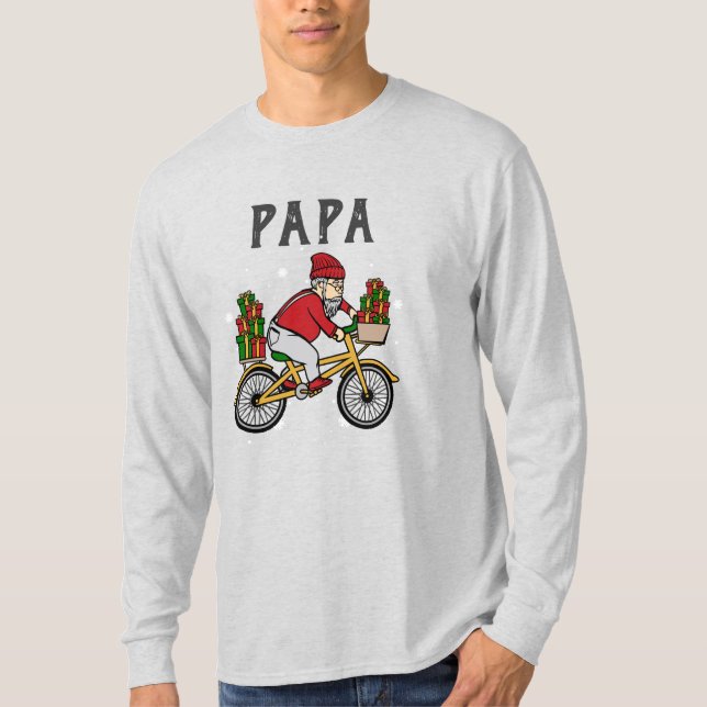 Semester Familjematchande Pappa Anpassad T Shirt (Framsida)