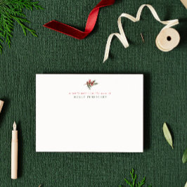 Semester firgren & bär från skrivbordet hos anteckningskort