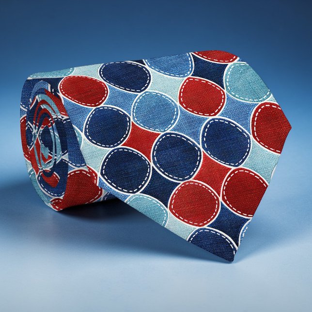 Semester - Fjärde juli patriotiskt slips (Skapare uppladdad)
