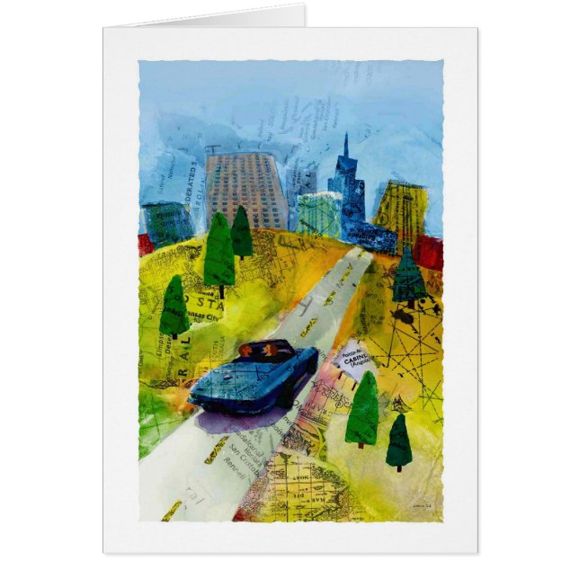 semester hälsningskort (Framsidan)