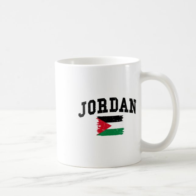Semester i Hashemitiska kungariket Jordanien lands Kaffemugg (Höger)