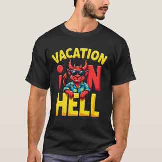 Semester i helvetet Djävul Design T Shirt
