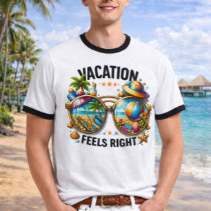 Semester Känns Rätt Ringers T-Shirt USA
