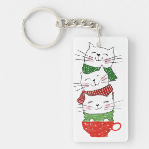 Semester Katter Cup Sjalar Tecknad Söt
