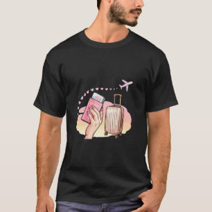 Semester Klar Bagage Redo Att Flyga Bort Tjejresor T Shirt
