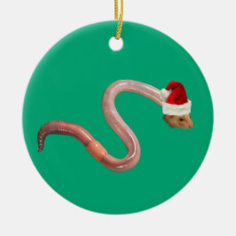 Semester mask julgransprydnad keramik