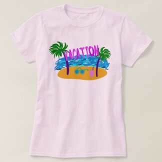Semester på ön T-Shirt