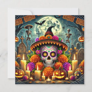 Semester & Säsongsbetonade Kort Halloweenfest