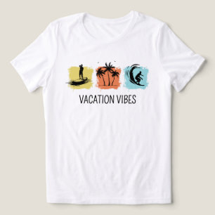 Semester Vibes Söt Strand Semester Present Till He T Shirt