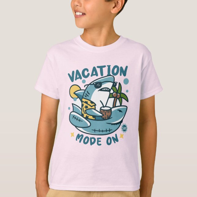 Semester vid stranden t shirt (Framsida)