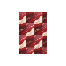 Semester Virvel Vonder Retro Julduk Canvas Blommar
