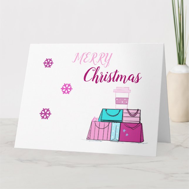 Semesteraffärer God Jul Kort (Framsida)