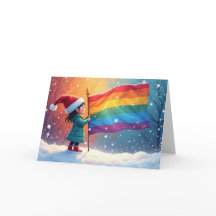 Semesteranda Regnbågsstolthetsflagga Tomte