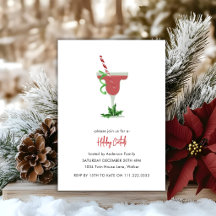 Semestercocktail Festiv Julfest Röd