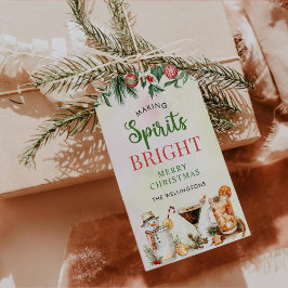 Semestercocktails Festiva Drycker Julfest Presentetikett