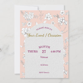 Semesterdag Julfirande Bröllop Generisk Anpassning Inbjudningar