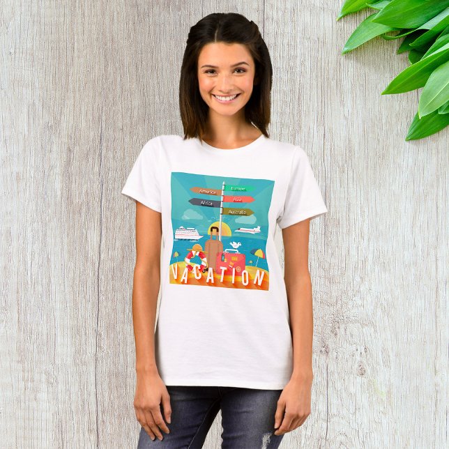Semesterdestinationer T Shirt (Skapare uppladdad)