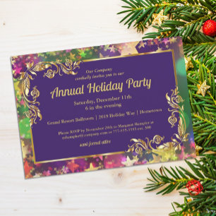 Semesterfest med Konfettiparty Inbjudan