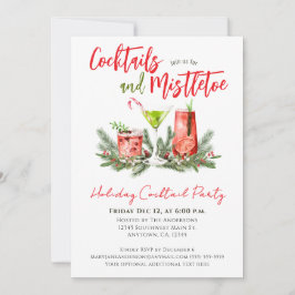 Semesterglädje Röda Gröna Festsallader Drycker Inbjudningar