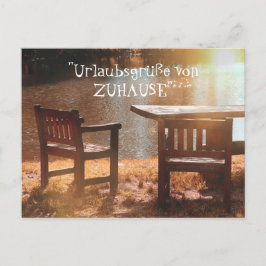 Semesterhälsningar hemifrån vykort