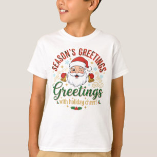 Semesterhälsningar med högtidlig glädje t shirt