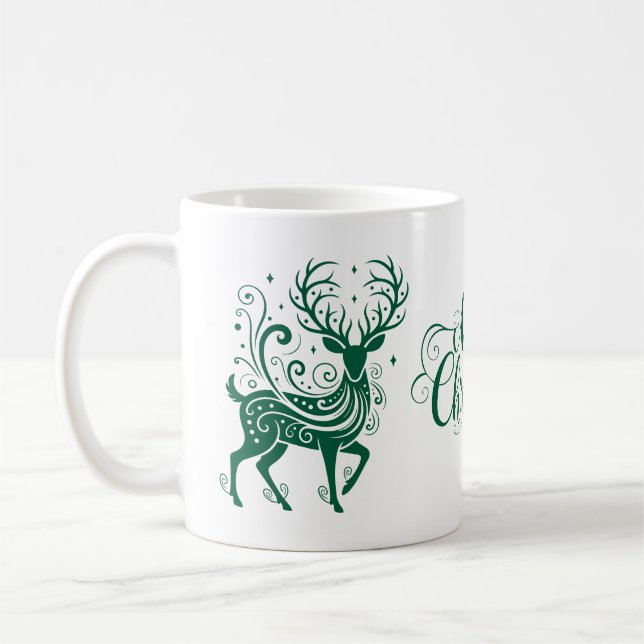 Semesterhjort Kaffemugg (Vänster)
