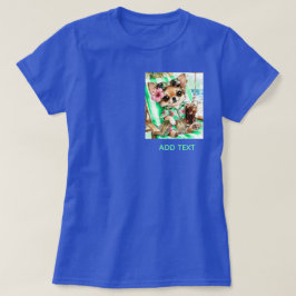 Semesterhonkvilor Chihuahua Strand Avslappning (Aq T Shirt