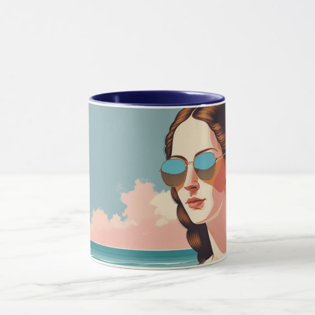 Semesterkänsla med Mona Lisa Mugg (Center)