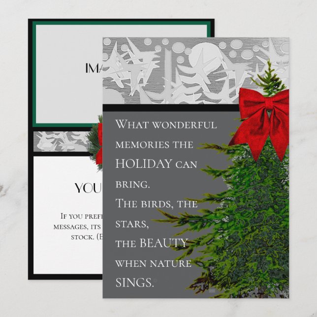 Semesterkort 5x7 inbjudningar (Fram/baksida)