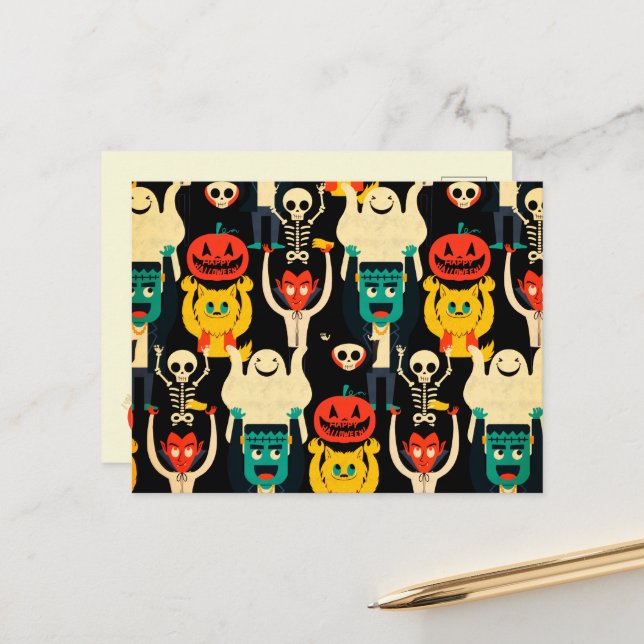 Semesterkort Helg Vykort (Fram/Back In Situ)