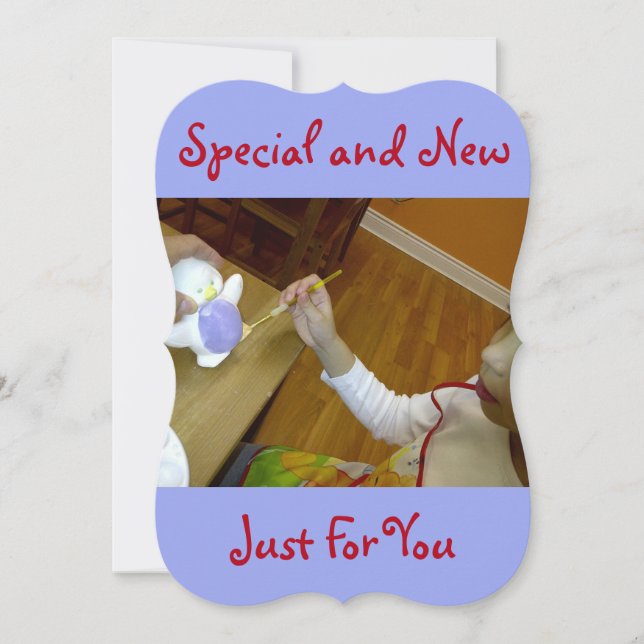 Semesterkort 'Made Just For You' av RoseWrites Julkort (Framsida)