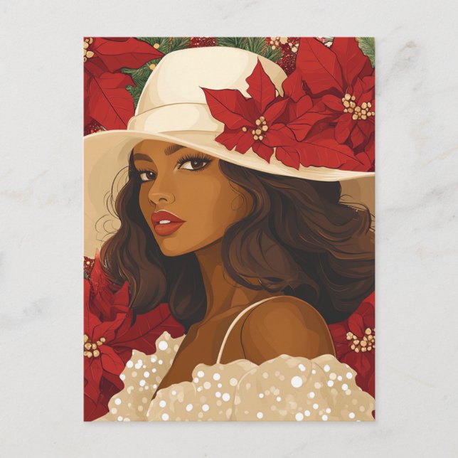 SEMESTERKRANS #2 HELG VYKORT (Framsida)