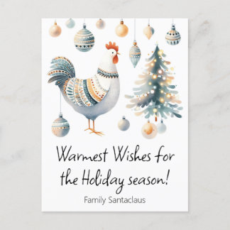 Semesterkyckling helg vykort