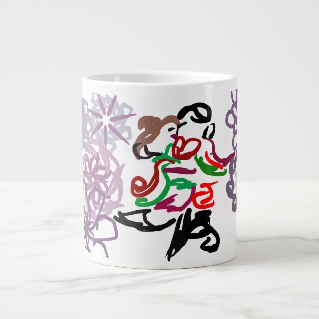 Semesterkyss  jumbo mugg (Framsidan)