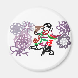 Semesterkyss magnet