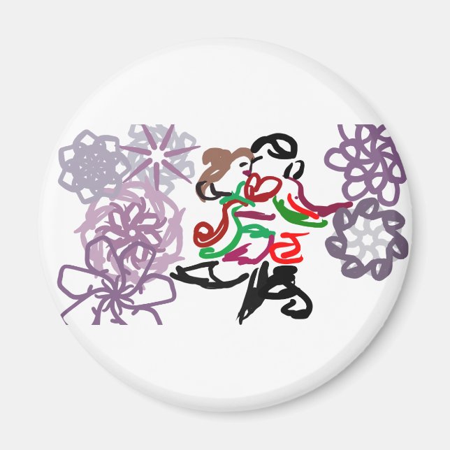Semesterkyss  magnet (Framsidan)