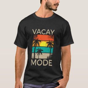 Semesterläge Män Kvinnor Barn Semester Sommar Krys T Shirt