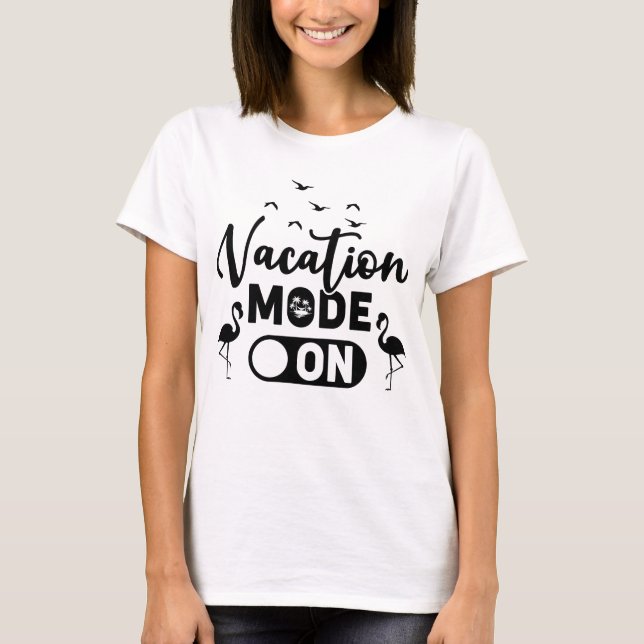 Semesterläge på t shirt (Framsida)