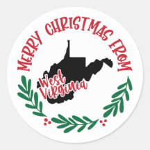 Semestermärke från West Virginia