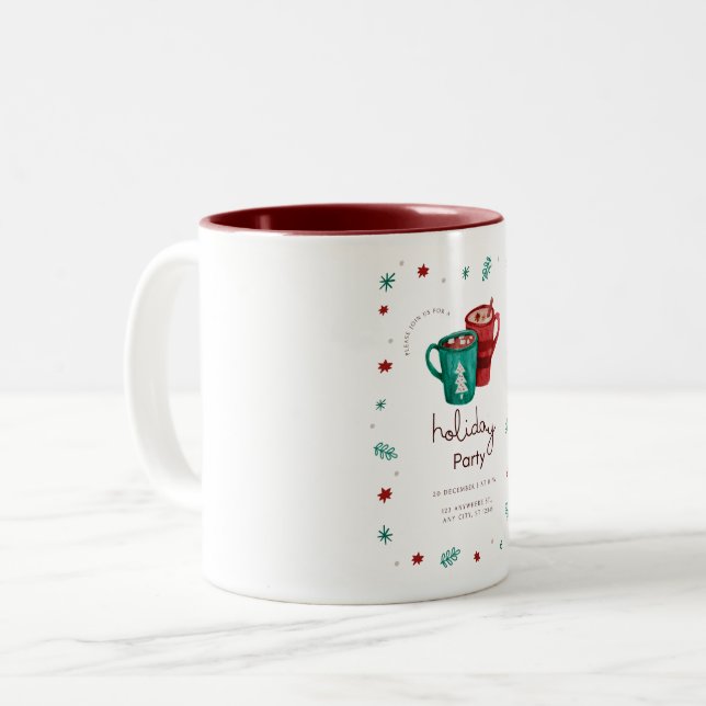 Semestermugg Två-Tonad Mugg (Framsida vänster)