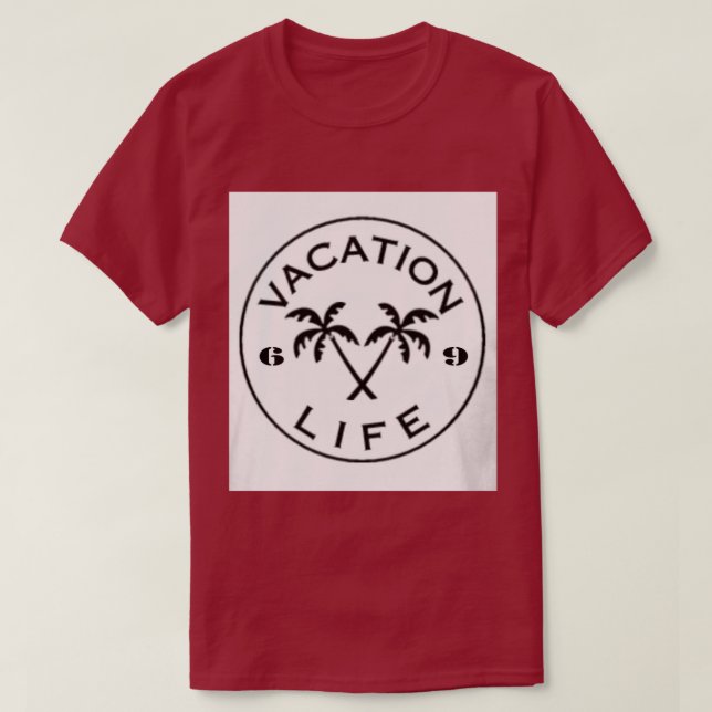 Semestern cirklar utslagsplatsen tee (Design framsida)