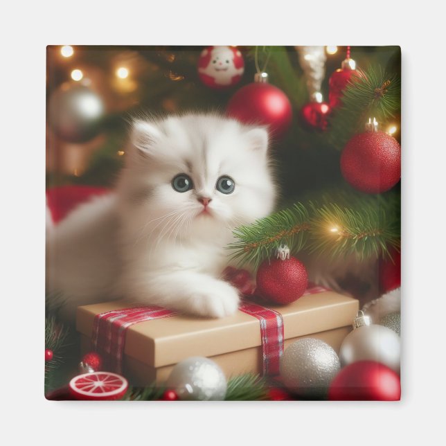 Semesters kattmagnet magnet (Framsidan)