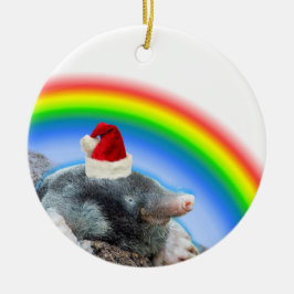 Semestersgrävare Julgransprydnad Keramik