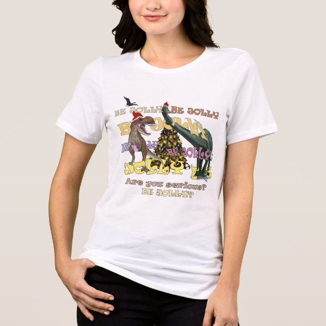 Semesterstress Dinosaurie T Shirt (Framsida)